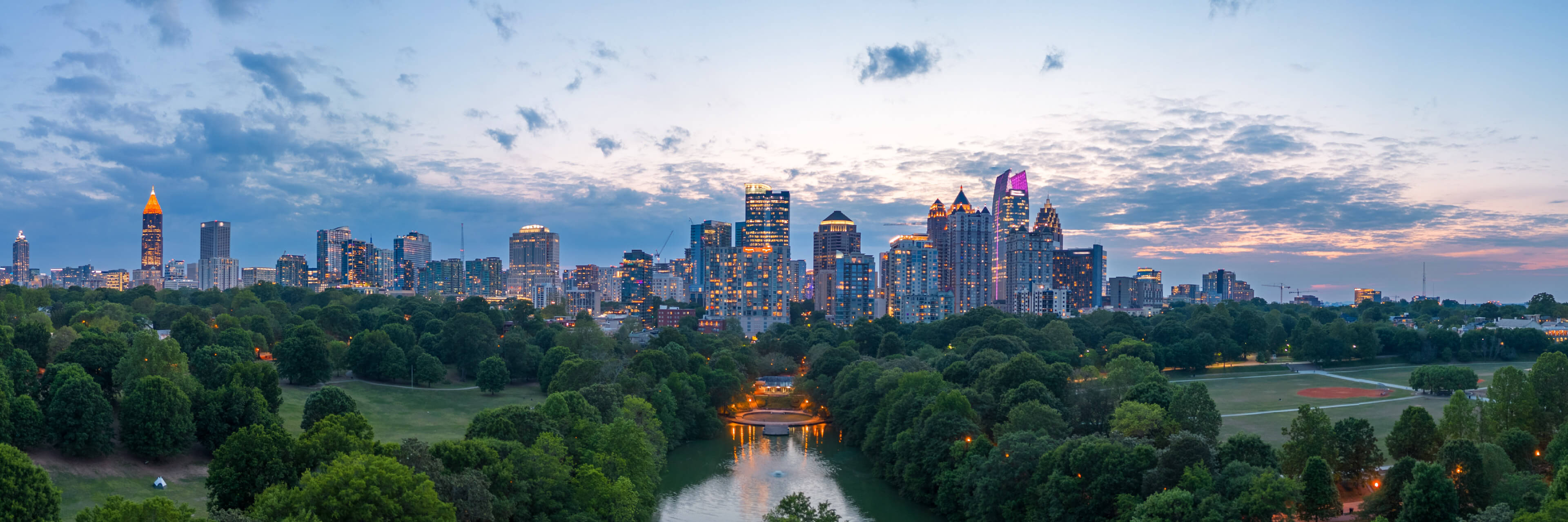 Image of the city of Atlanta skyline